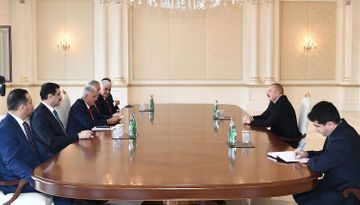 Президент Ильхам Алиев принял бывшего премьер-министра Турции Бинали Йылдырыма - ОБНОВЛЕНО