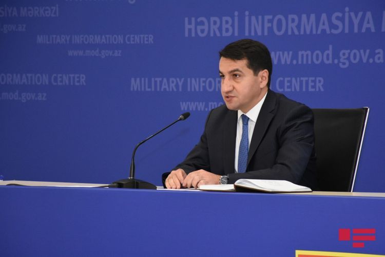 Хикмет Гаджиев: Армения проводит политику уничтожения всех связанных с миром возможностей 