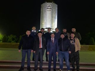 Группа казахстанских политологов, экспертов и журналистов посетила Гянджу и Барду - ФОТО