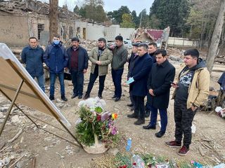 Группа казахстанских политологов, экспертов и журналистов посетила Гянджу и Барду - ФОТО