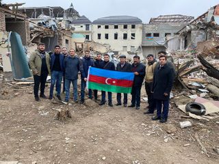 Группа казахстанских политологов, экспертов и журналистов посетила Гянджу и Барду - ФОТО