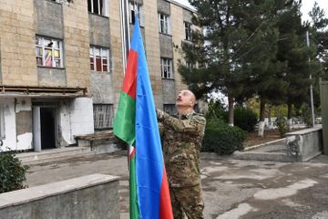 Президент Ильхам Алиев и первая леди Мехрибан Алиева побывали в Физули и Джабраиле - ОБНОВЛЕНО-1