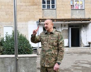 Президент Ильхам Алиев и первая леди Мехрибан Алиева побывали в Физули и Джабраиле - ОБНОВЛЕНО-1