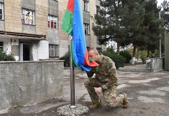 Президент Ильхам Алиев и первая леди Мехрибан Алиева побывали в Физули и Джабраиле - ОБНОВЛЕНО-1