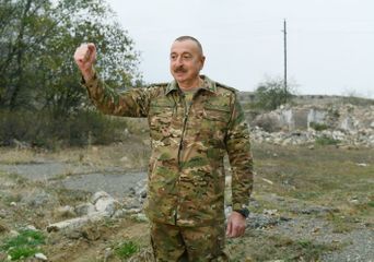 Президент Ильхам Алиев и первая леди Мехрибан Алиева побывали в Физули и Джабраиле - ОБНОВЛЕНО-1