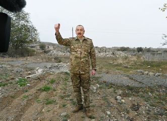 Президент Ильхам Алиев и первая леди Мехрибан Алиева побывали в Физули и Джабраиле - ОБНОВЛЕНО-1