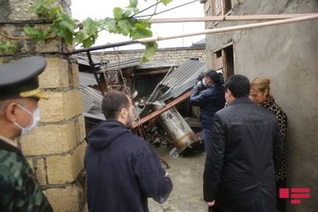 В результате ливней в Хачмазе обрушились 20 домов и мосты - ФОТО