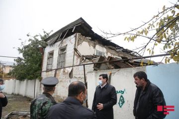 В результате ливней в Хачмазе обрушились 20 домов и мосты - ФОТО