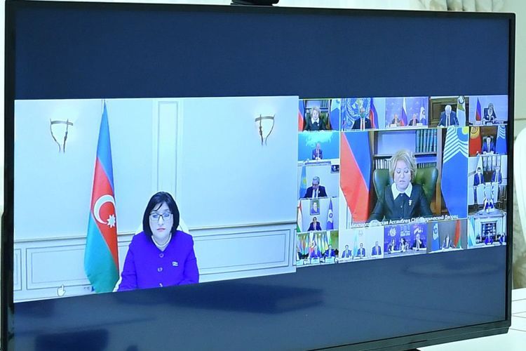 Сахиба Гафарова приняла участие в 51-м пленарном заседании ПА СНГ