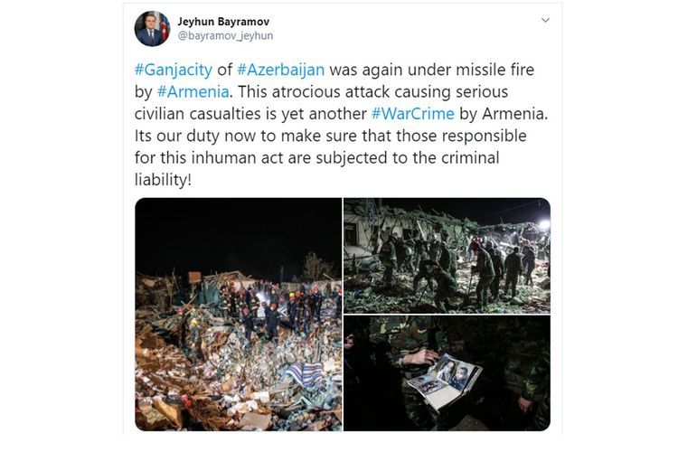 Джейхун Байрамов: Наша нынешняя задача - добиться привлечения к уголовной ответственности тех, кто несет ответственность за это бесчеловечное действие