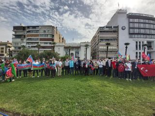 В Измире проведена акция в поддержку Азербайджана 