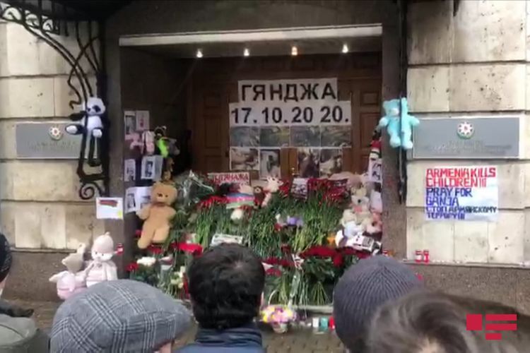 В Москве почтили память жертв террора, совершенного армянами в Гяндже 