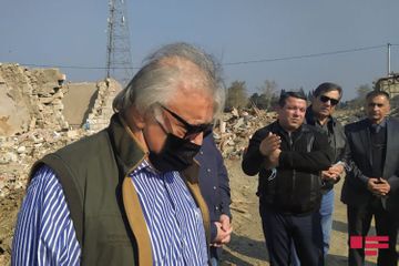 Известные представители культуры и искусства Азербайджана посетили Гянджу - ФОТО - ОБНОВЛЕНО