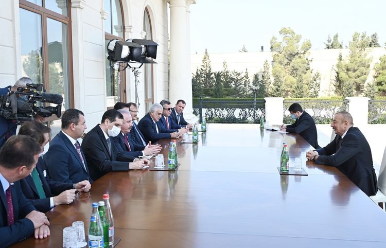 Президент Ильхам Алиев принял председателя ВНСТ  - ОБНОВЛЕНО