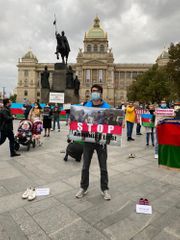 В Праге проведена акция в знак протеста против армянского вандализма - ФОТО