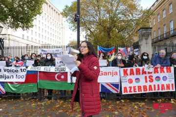 В Лондоне проведена акция под девизом «Прекратить армянскую агрессию» – ВИДЕО