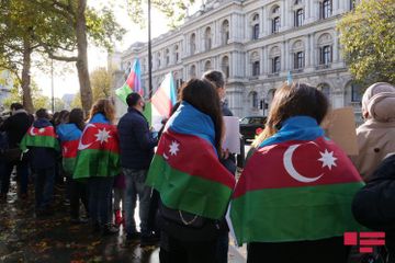 В Лондоне проведена акция под девизом «Прекратить армянскую агрессию» – ВИДЕО