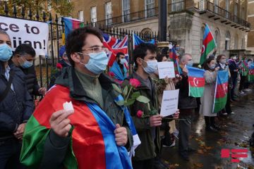 В Лондоне проведена акция под девизом «Прекратить армянскую агрессию» – ВИДЕО