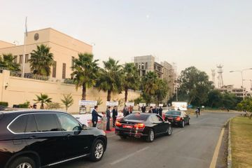В Пакистане в анклаве, где находятся посольства зарубежных стран, создан уголок в связи с последствиями армянского террора - ВИДЕО - ФОТО