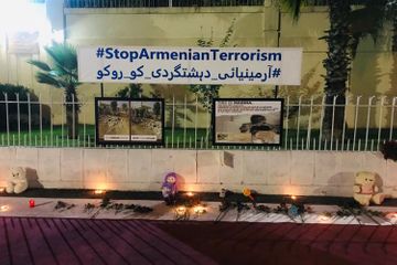 В Пакистане в анклаве, где находятся посольства зарубежных стран, создан уголок в связи с последствиями армянского террора - ВИДЕО - ФОТО