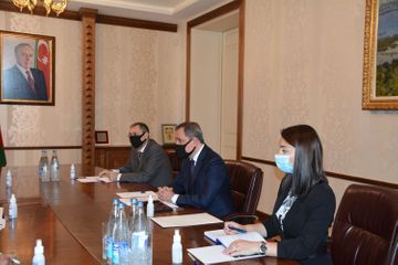 Глава МИД принял новоназначенного посла Ирана в Азербайджане