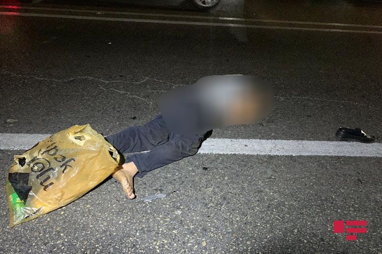 В Агдамском районе сбит насмерть пешеход 
