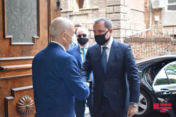 Состоялась встреча глав МИД Азербайджана и Грузии в расширенном составе - ОБНОВЛЕНО