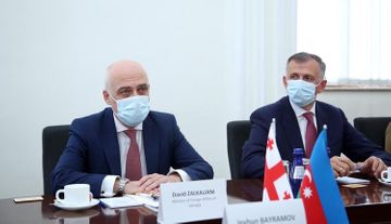 Состоялась встреча глав МИД Азербайджана и Грузии в расширенном составе - ОБНОВЛЕНО