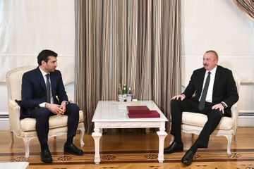 Президент Ильхам Алиев принял Сельджука Байрактара и Халука Гергюна - ОБНОВЛЕНО