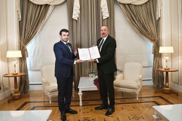 Президент Ильхам Алиев принял Сельджука Байрактара и Халука Гергюна - ОБНОВЛЕНО