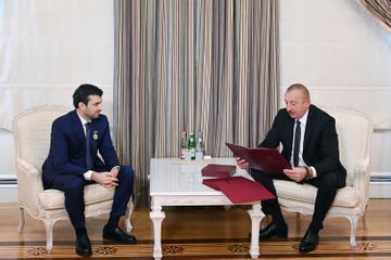 Президент Ильхам Алиев принял Сельджука Байрактара и Халука Гергюна - ОБНОВЛЕНО