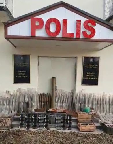 В Губадлы обнаружили боеприпасы