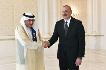 Президент Ильхам Алиев принял генсека ОИС - ОБНОВЛЕНО