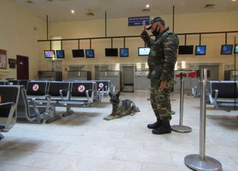 В аэропорту Забрата прошли учения Службы спасения особого риска МЧС   - ФОТО
