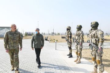 Президент Ильхам Алиев принял участие в открытии Парка военных трофеев в Баку - ОБНОВЛЕНО-1