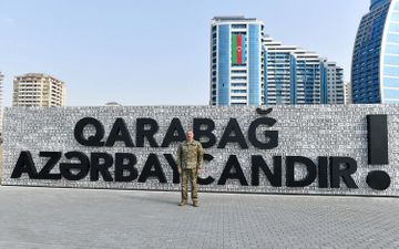 Президент Ильхам Алиев принял участие в открытии Парка военных трофеев в Баку - ОБНОВЛЕНО-1