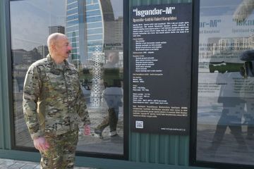 Президент Ильхам Алиев принял участие в открытии Парка военных трофеев в Баку - ОБНОВЛЕНО-1