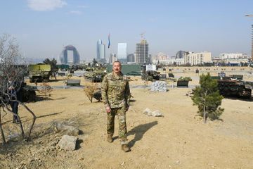 Президент Ильхам Алиев принял участие в открытии Парка военных трофеев в Баку - ОБНОВЛЕНО-1