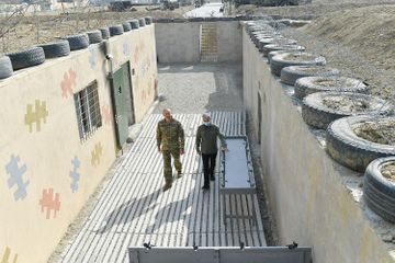 Президент Ильхам Алиев принял участие в открытии Парка военных трофеев в Баку - ОБНОВЛЕНО-1