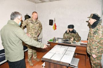 Президент Ильхам Алиев принял участие в открытии Парка военных трофеев в Баку - ОБНОВЛЕНО-1