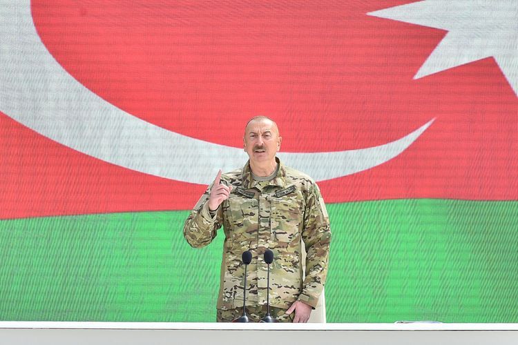Президент: Несмотря на все давления, все попытки, я не пошел на уступки в карабахском вопросе ни на один процент