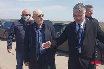 Вице-премьер Украины посетил Агдам