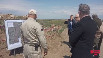 Вице-премьер Украины посетил Агдам