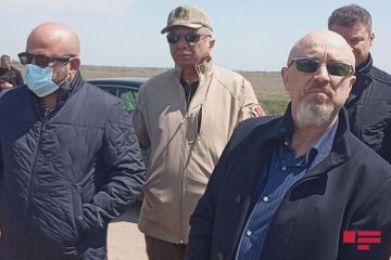 Вице-премьер Украины посетил Агдам