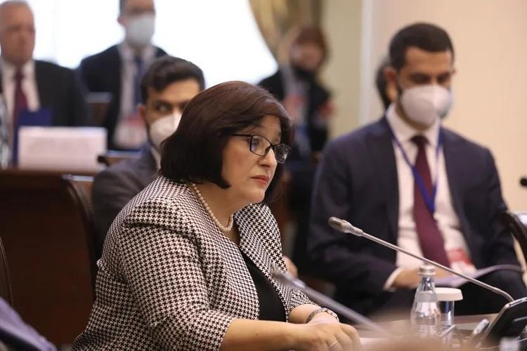Сахиба Гафарова выступила на международной конференции в Санкт-Петербурге 