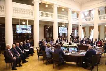 Сахиба Гафарова выступила на международной конференции в Санкт-Петербурге 