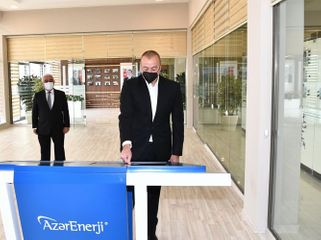 Президент Ильхам Алиев принял участие в открытии подстанций «Говсан» и «Маштага» - ОБНОВЛЕНО-1