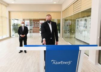 Президент Ильхам Алиев принял участие в открытии подстанций «Говсан» и «Маштага» - ОБНОВЛЕНО-1