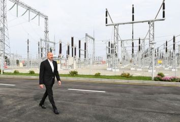 Президент Ильхам Алиев принял участие в открытии подстанций «Говсан» и «Маштага» - ОБНОВЛЕНО-1