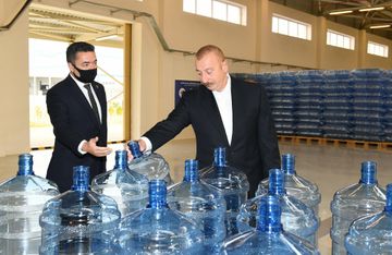 Президент Ильхам Алиев принял участие в открытии Гаджигабульского промышленного квартала - ОБНОВЛЕНО